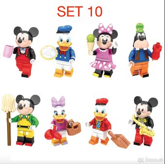 Mix postavičiek - typ lego - nové, nehrané - 8