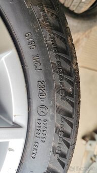 5x100 r15 Vw originálne elektróny (zimné pneu 185/60 R15) - 8