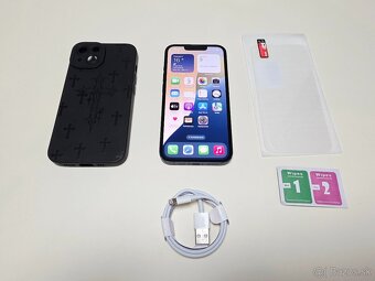 APPLE IPHONE 13 128GB MIDNIGHT BATERKA 100% - 8
