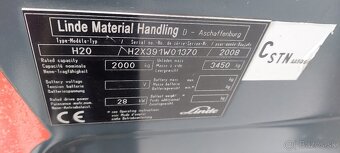 LINDE H20 LPG , 2 t zdvih, triplex, pozicioner , 4379 Mth✅ - 8