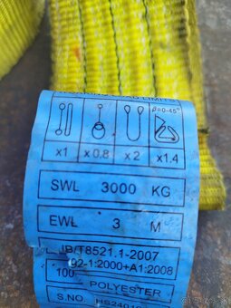 Popruhy 2000 - 4000kg / 3 - 4M - 8