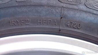 Predám alu disky s pneu 185/65 R14 - 8