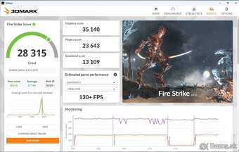 Herný PC so zárukou • R5 5600X • RTX 3070 8G • 32G - 8