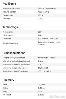 Projektor Philips NeoPix Easy 2+ - 8