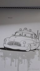 Omaľovanka Disney Cars s nálepkami - 8