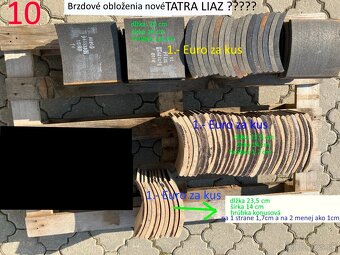 Brzdové a spojkové obloženia Tatra - PV3S - Liaz - 8