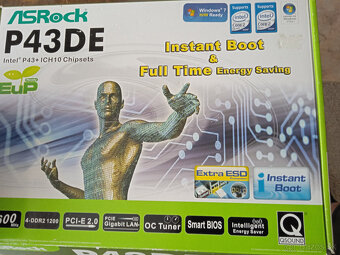 SET ASROCK P43DE - 8