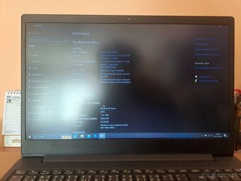Lenovo V15-IGL (82C3002SCK) - funkčný, skoro ako nový - 8
