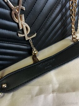 Kabelka YSL cierna (yves saint lauren) zlato cierna kabelka - 8
