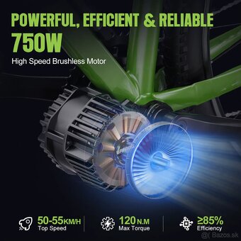 Bicykel CTM TRANZ 2.0 + motor Bafang BBS02B + 12Ah batéria - 8