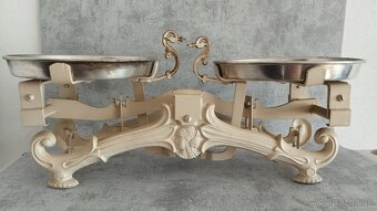 Staré 5kg dvoumiskové váhy po starší renovaci. Čitajte popis - 8