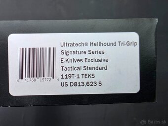 Microtech Ultratech Hellhound Tri Grip Black Hardware - 8
