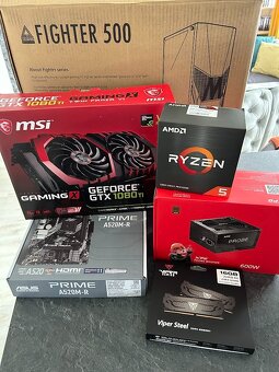 Herný PC Ryzen 5600, 1080Ti, 16GB, M.2… - 8