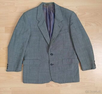 SET 2x pánske sako (modré, sivé) - 8