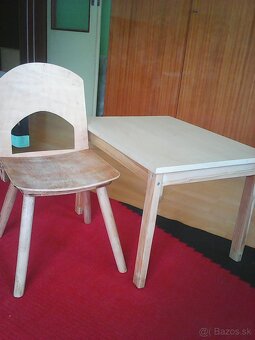 stolik detsky a stolicka - 8