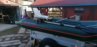 Čln Kolibri KM360D, 4takt Storm 5hp, sonar Lowrance Hook2 - 8