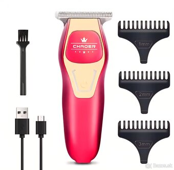 Vynikajúci Kompaktný Strojček na Vlasy 0-3mm 2-rýchl. USB-C - 8