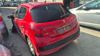 Peugeot 207 1,4i 54kw kód: KFV - 8