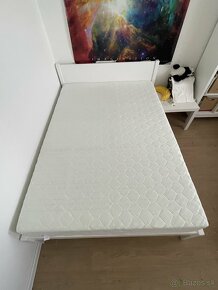 Predám posteľ 140x200 cm s matracom - 8
