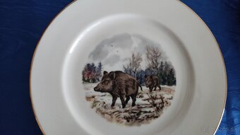 Sada tanierov s poľovníckym motívom - 8