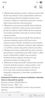 Manzelska postel so svetlom - 8