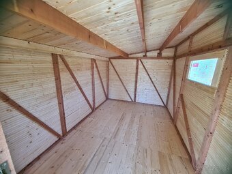 Záhradný drevený domček 2.5x6.25 ZDARMA DOPRAVA - 8