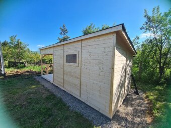 Záhradný drevený domček 2.5x6.25 ZDARMA DOPRAVA CELA SR - 8