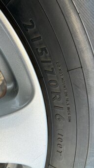 Alu disky Borbet R16 + zimné Dunlop KIA Sportage - 8