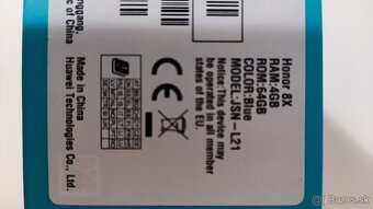 Predám HONOR 8X - 8