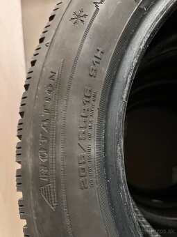 205/55 R16 91H zimní pneu Dunlop - 7mm - 8