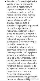 Nová prenosná stolička ROBA. - 8