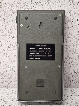KORG TUNER WT-10A / MADE IN JAPAN - 8