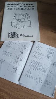 Overlock janome 744D - 8
