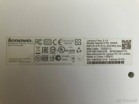 Konvertibilný notebook Lenovo Flex2 15 - 8