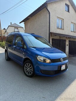 Volkswagen VW Caddy 1.6 TDI 75kw/102PS Klíma,Ťažné,R16 - 8