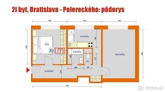2 izbový byt v Ovsišti - najvyhľadávanejšej časti Petržalky - 8
