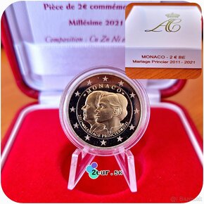 2 euro MONAKO - pamätné 2€ za NAJLEPŠIE CENY - 8