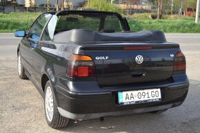 Volkswagen Golf Cabrio 1,6i 74kw naj: 195tkm - 8
