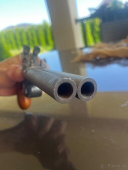 Historická dvojhlavňová Perkusná pištoľ - 8