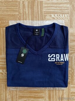 panske tricko G-STAR RAW velkost S modre - 8