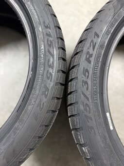 Nepoužité zimné pneumatiky Pirelli 315/35/21 a 275/40/21 - 8
