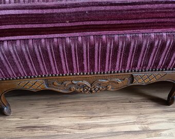 Starodavna bordova pohovka - 8