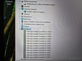 Asus Vivobook 15 plnefunkcny so 16gb ram 512gb ssd diskom a - 8