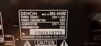 Predám hifi zostavu DENON - 8