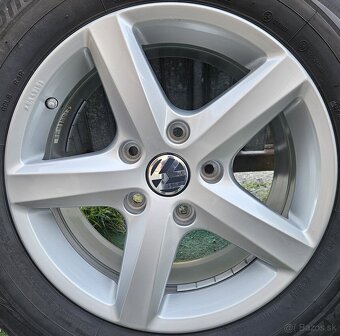 Originálne hliníkové disky VW Touareg - 5x130 R17 - 8