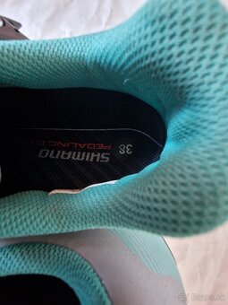 Cyklistické tretry Shimano ME3 – Veľkosť EU 38, ako nové - 8