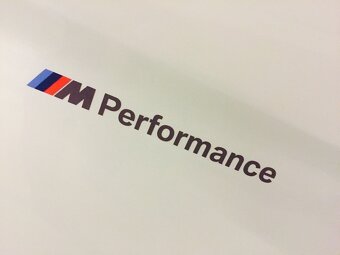 BMW ///M Performance nalepky 2ks ORIGINAL - 8