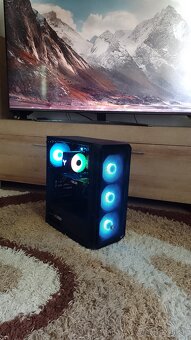 💻 Predam herný výkonný PC – R5-2600/GTX 1080 TURBO/ARGB - 8