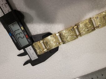 Pánsky zlatý náramok 585/31g. - 8