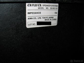 Hifi systém Aiwa NSX-S111, menič na 3 CD - 8